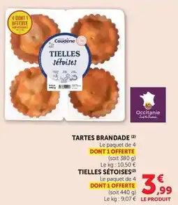 U Express Coudene - tartes brandade offre