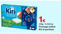 Hmarket Kiri fromage enfant 6 portions offre