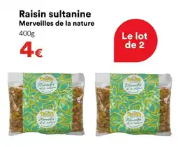 Hmarket Merveilles de la nature raisin sultanine offre
