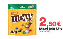 Hmarket Maxi m&m's offre