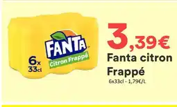 Hmarket Fanta citron frappé offre