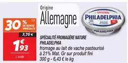 Netto PHILADELPHIA Spécialité fromagère nature offre
