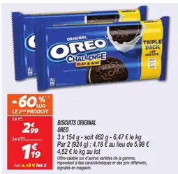 Netto OREO Biscuits original offre