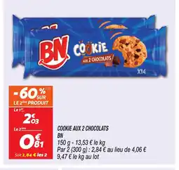 Netto BN Cookie aux 2 chocolats offre