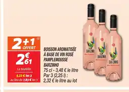 Netto BARZINHO Boisson aromatisée à base de vin rosé pamplemousse offre