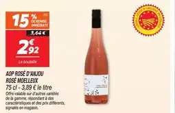 Netto Aop rosé d'anjou rosé moelleux offre