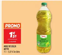 Netto NETTO Huile de huile de colza offre