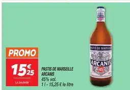 Netto ARCANIS Pastis de marseille offre