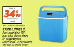 Netto Glacière electrique offre
