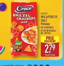 ALDI CROCO Mix apéritif salé offre