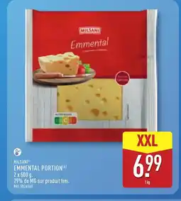 ALDI MILSANI Emmental portion offre