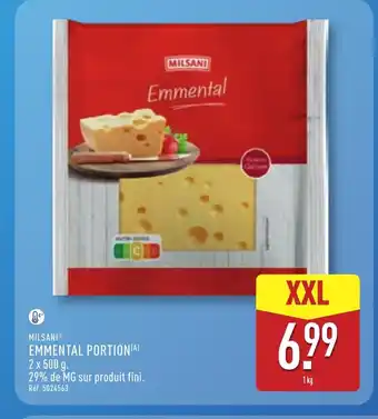 ALDI MILSANI Emmental portion offre