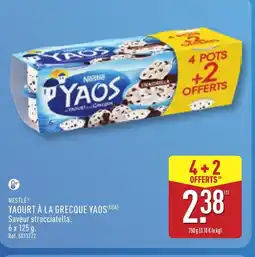 ALDI NESTLÉ Yaourt à la grecque yaos offre