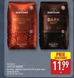 ALDI BARISSIMO Café en grains offre