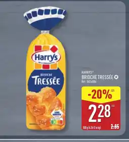 ALDI HARRYS Brioche tressée offre