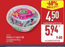 ALDI LUTTI Bubblizz family offre