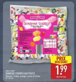 ALDI SWEETLAND Bonbons tendres aux fruits offre