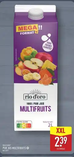 ALDI RIO D'ORO Pur jus multifruits offre