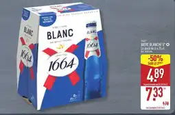 ALDI 1664 Bière blanche 5° offre