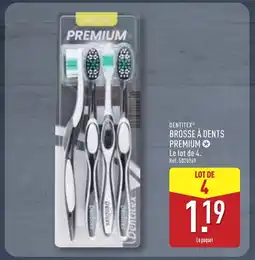 ALDI DENTITEX Brosse à dents premium offre