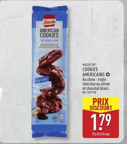 ALDI BISCOTTO Cookies americains offre