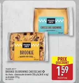 ALDI TRADER JOE'S Brookie ou brownie cheesecake offre