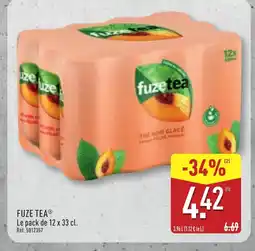 ALDI FUZE TEA offre