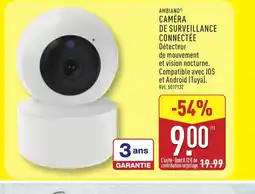 ALDI AMBIANO Caméra de surveillance connectée offre