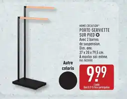ALDI HOME CREATION Porte-serviette sur pied offre