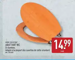 ALDI HOME CREATION abattant wcc offre
