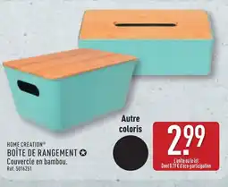 ALDI HOME CREATION Boîte de rangement offre