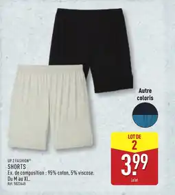 ALDI UP 2 FASHION Shorts offre