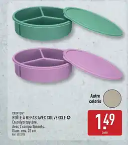 ALDI CROFTON Boîte à repas avec couvercle offre