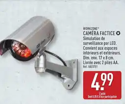 ALDI WORKZONE Caméra factice offre