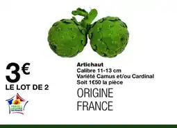Monoprix Artichaut offre