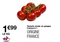 Monoprix Tomate ronde en grappe offre