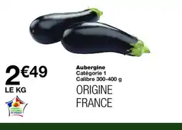 Monoprix Aubergine offre