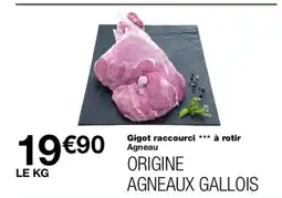 Monoprix Gigot raccourci à rotir offre