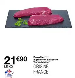 Monoprix Faux-filet à griller en caissette offre