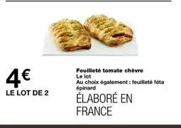Monoprix Feuilleté tomate chèvre offre