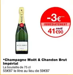 Monoprix Champagne Moët & Chandon Brut Impérial offre