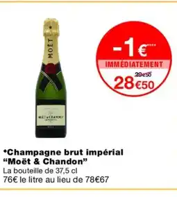 Monoprix MOËT & CHARDON Champagne brut impérial offre