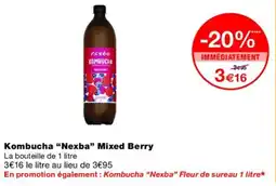 Monoprix NEXBA Kombucha Mixed Berry offre