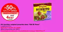 Monoprix OLD EL PASO Kit burritos original parprika doux offre
