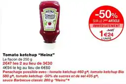 Monoprix HEINZ Tomato ketchup offre