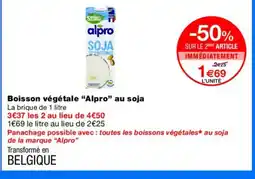 Monoprix ALPRO Boisson végétale au soja offre