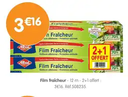 b&m Albal film fraîcheur offre