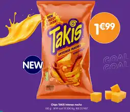 b&m Takis chips intense nacho offre