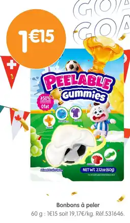 b&m Bonbons à peler offre