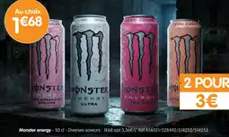 b&m Monster energy offre